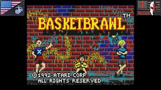 Basketbrawl (Atari Lynx - Attract Mode) [NA Version]