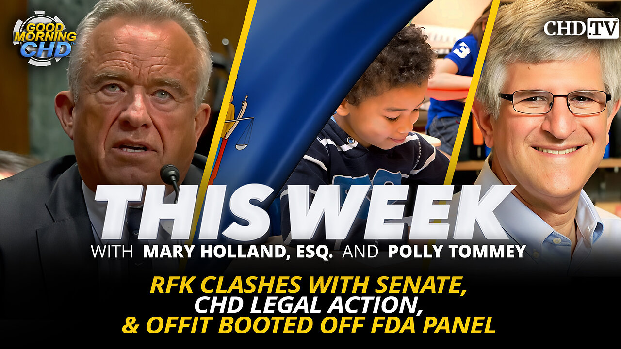 RFK Clashes With Senate, CHD Legal Action, & Offit Booted Off FDA Panel