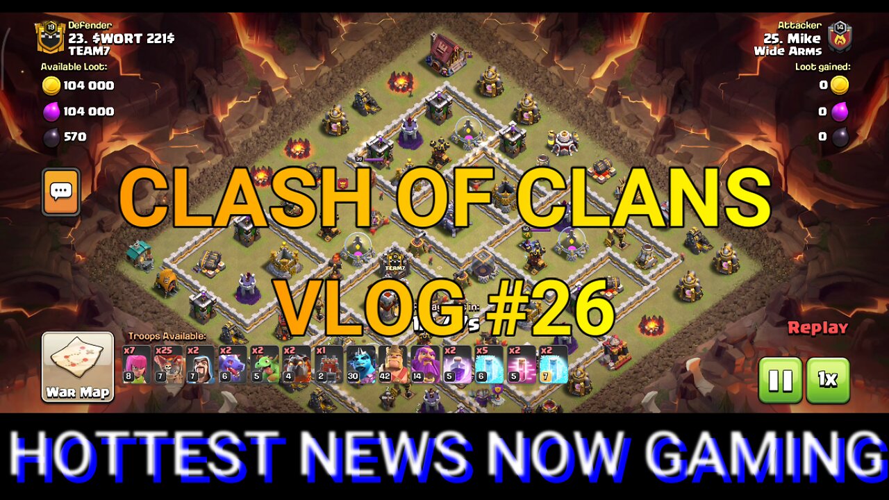 Clash of Clans Vlog #26 Clan War