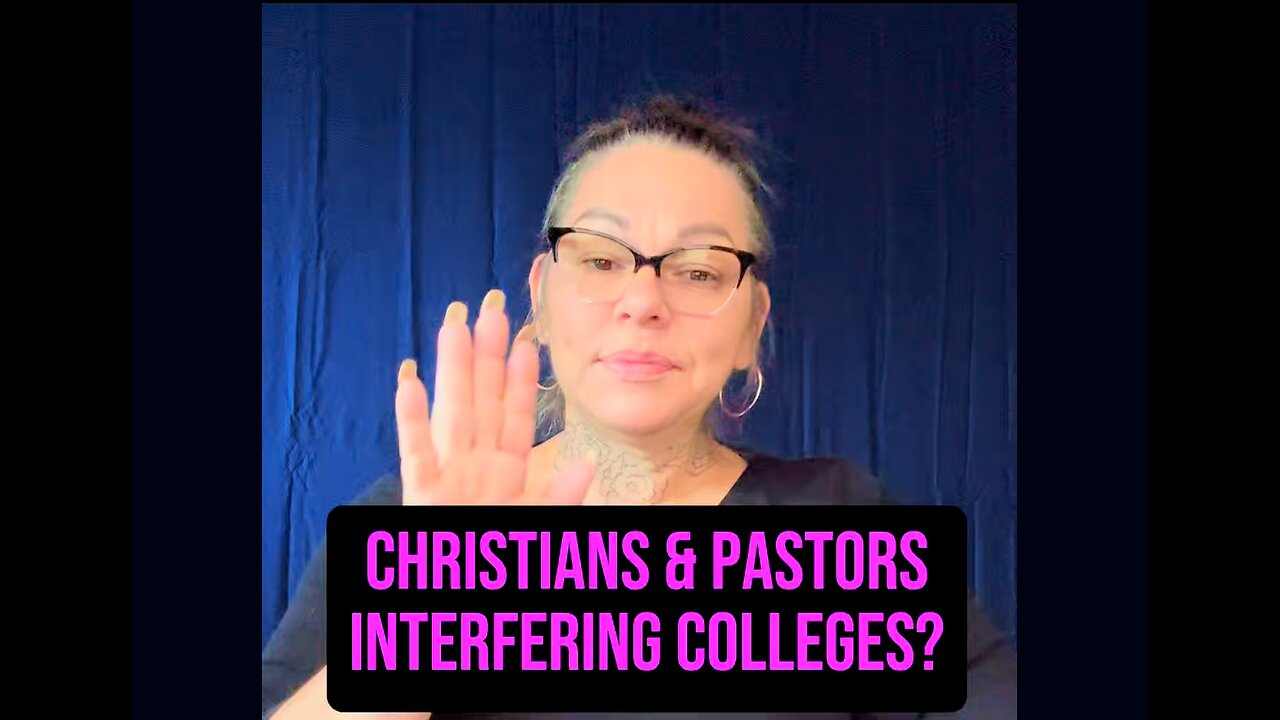 Christians & Pastors Interfering Colleges? 😭 #signlanguage #talk #asl #deaf