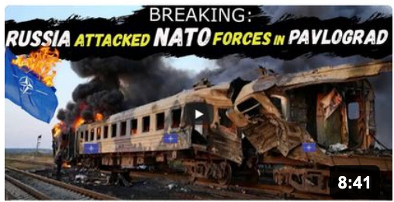 NATO Military Train Full of GBU-39 Precision-Guided Glide Bombs for F-16 Fighters was BLOWN to BITS
