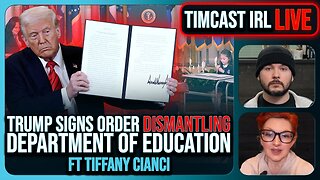 Trump Signs Order ENDING The Department Of Education, Woke IS OVER w/Tiffany Cianci