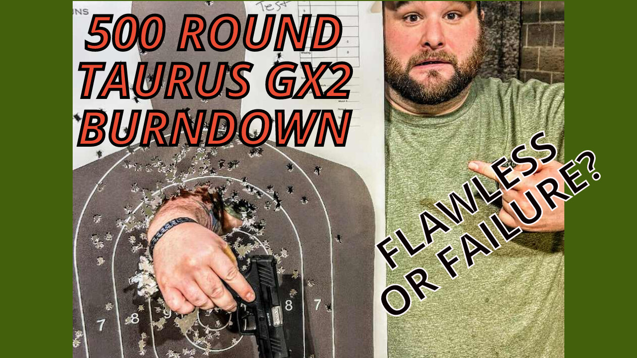 TAURUS GX2 500 ROUND BURNDOWN!!! PUSHED TO FAILURE?