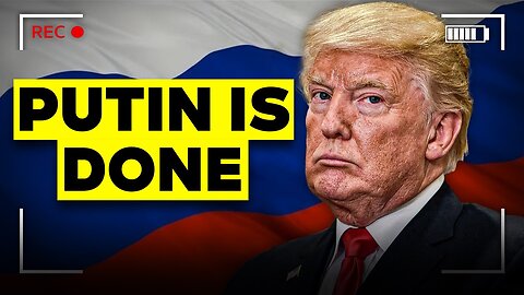 Trump Drops BAD NEWS on Russia as Putin ATTACKS Civilians
