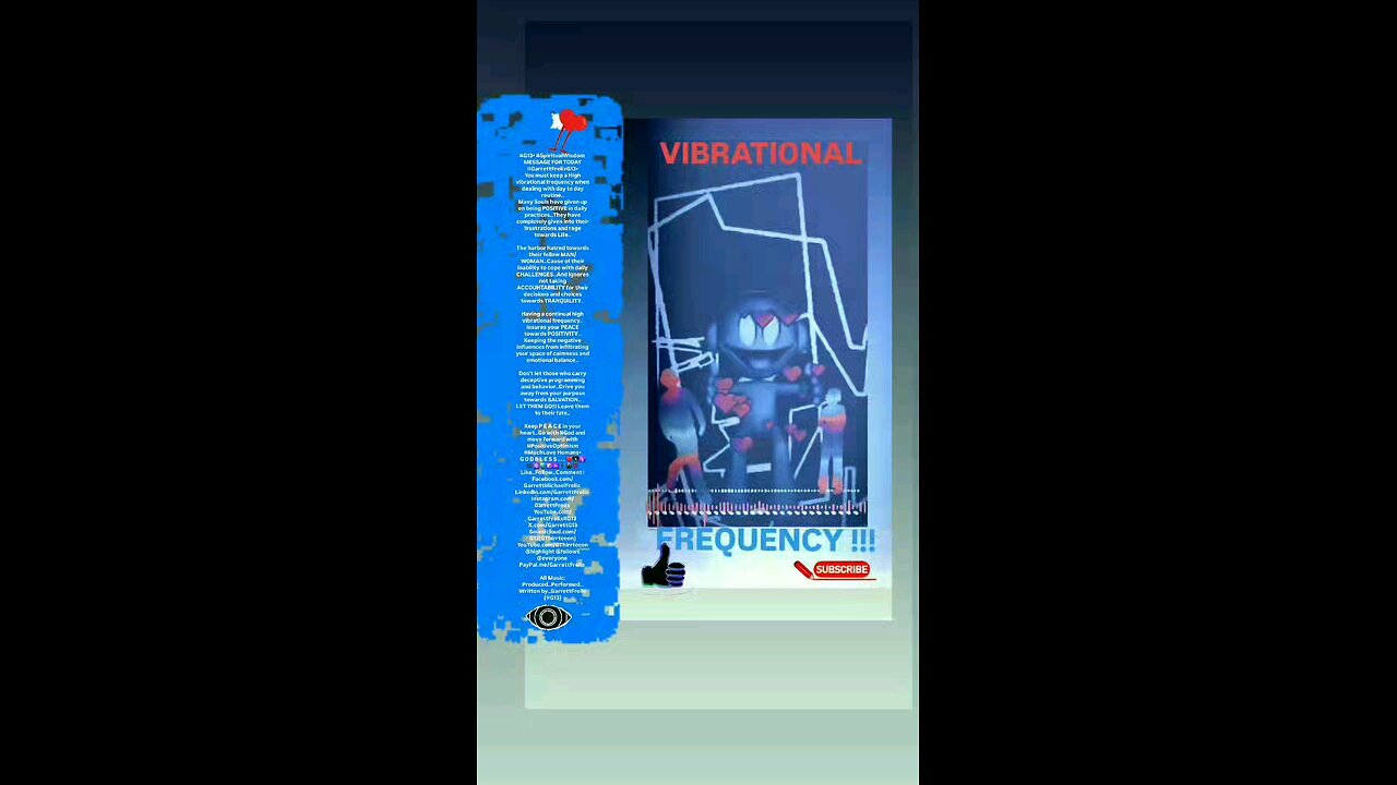 ▪︎VIBRATIONAL FREQUENCY▪︎