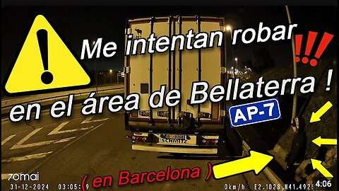 Me Intentan Robar en La Area Bellaterra en la Ap7 !! #robosap7 #ap7 #robos