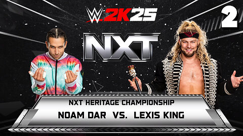 WWE 2K25 NXT April 22nd 2025 - Match 2: Noam Dar IS BACK!