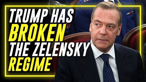 Former Russian President Medvedev: US Has Broken The Zelensky Regime With This Agreement