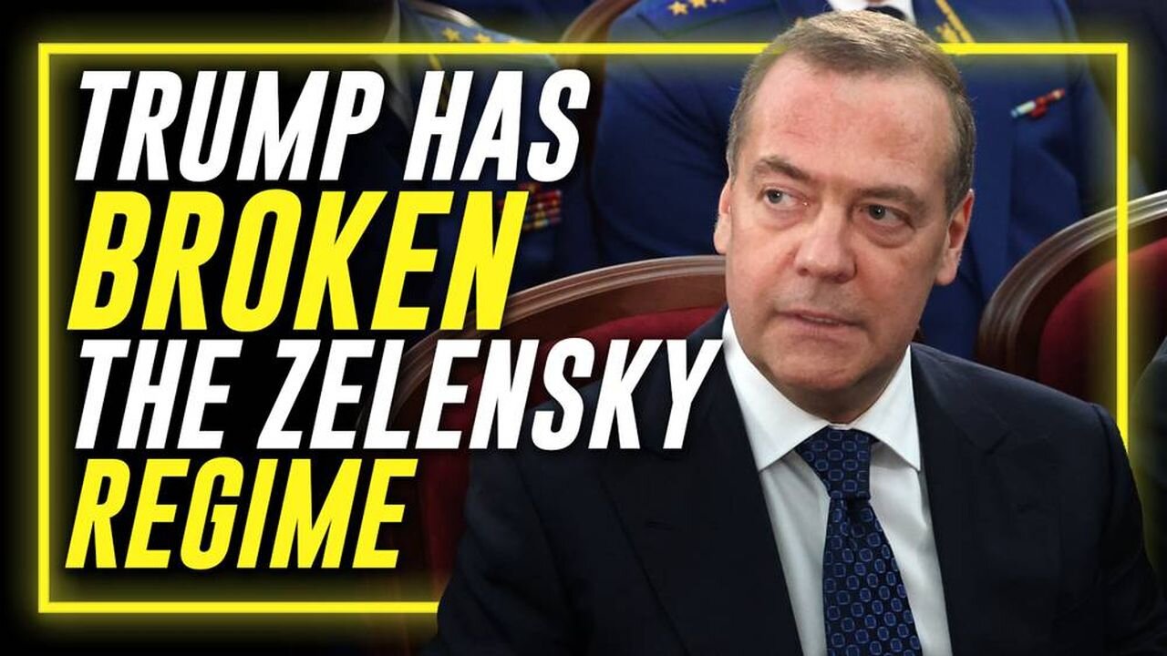 Former Russian President Medvedev: US Has Broken The Zelensky Regime With This Agreement