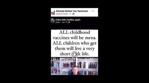 ALL Childhood Vaccines Will Contain mRNA🤬😡