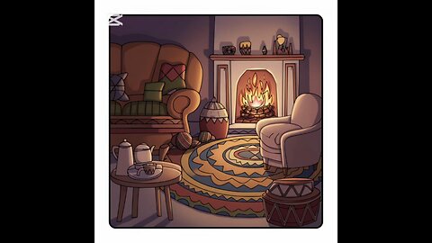coloring cozy spaces