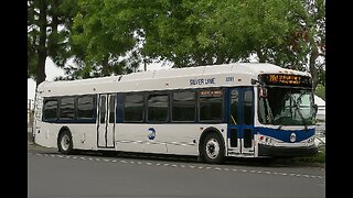 NewFlyer EXD50912 Citybus Driving On The Road