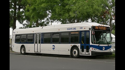 NewFlyer EXD50912 Citybus Driving On The Road