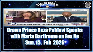 Crown Prince Reza Pahlavi Speaks with Maria Bartiromo on Fox News