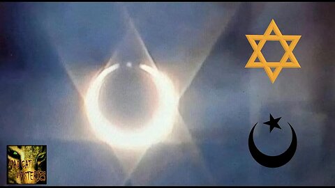 STAR OF DAVID seen during solar eclipse