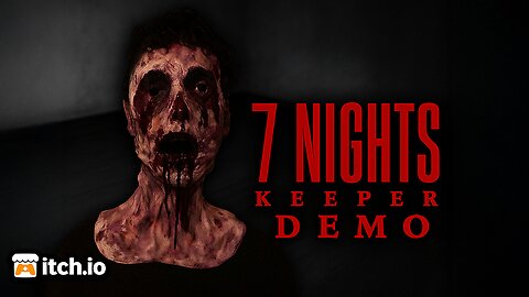 7 NIGHTS KEEPER – Indie Horror Game Showcase | Full Game No Commentary (PC) [Demo]