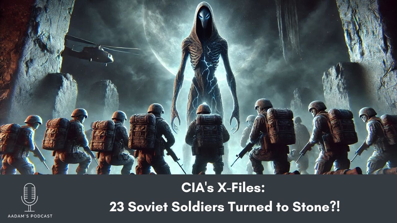 CIA's X-Files: 23 Soviet Soldiers Turned to Stone? | Podcast-134