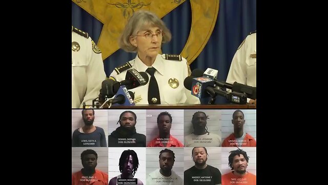 Ten inmates, including a four-time murder convict, escape from a New Orleans jail through a hole