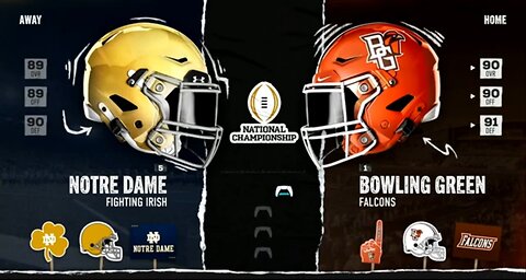 S5 Ep16 Bowling Green vs Notre Dame: National Championship