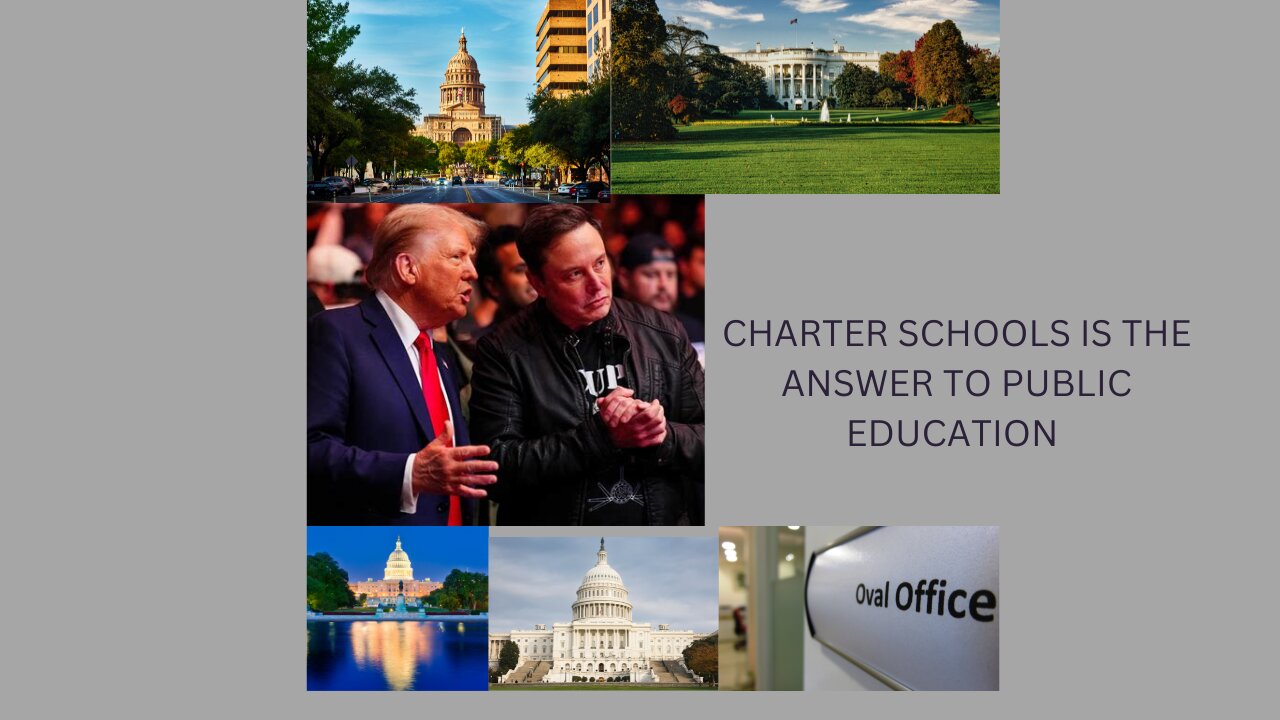 CHARTER SCHOOLS: THE BEST WAY TO TAKE CONTROL OF YOUR SCHOOLS