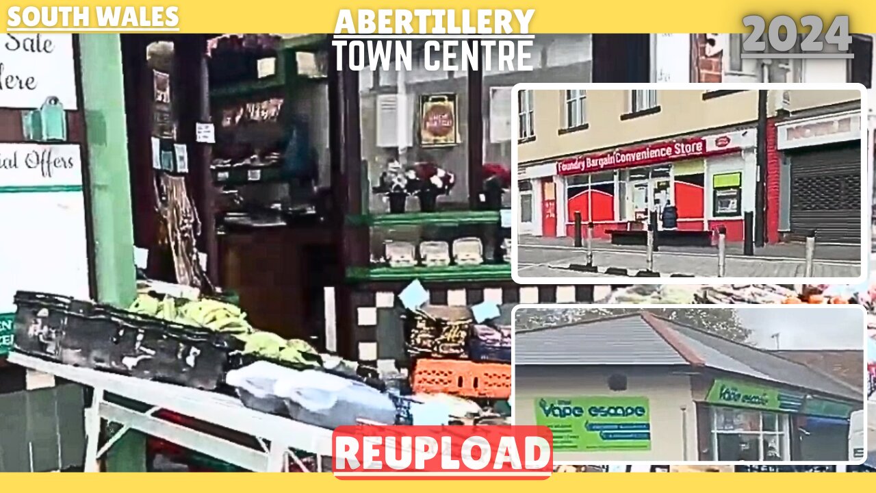 Abertillery Town Centre - 2024 *reupload*