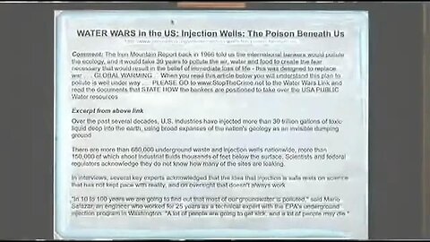 Sinister Schemes Behind 'Water Wars': Profiting and Wielding Power Through Water Theft"