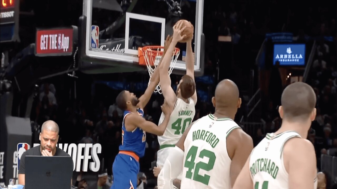 CHANNELADRIANTV REACTS To #3 KNICKS at #2 CELTICS | FULL GAME 1 HIGHLIGHTS | MAY 5, 2025