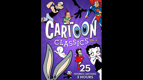 PD Cartoon Classics Vol 5 25 Favorite Cartoons 3 Hours