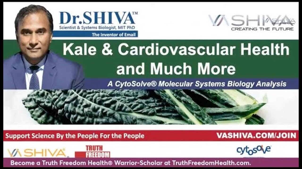 Dr.SHIVA™: Kale on Heart Health @CytoSolve® Systems Analysis(4/24)