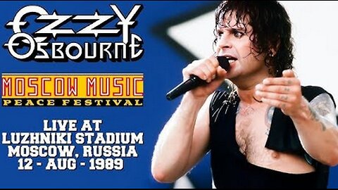Ozzy Osbourne Moscow Peace Festival ( Full Show )