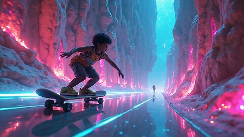 MAGIC SKATEBOARD TAKES ME EVERYWHERE! 🛹😱 ZUBIBOX