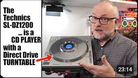 Funkiest Ever? 🎧 Technics SL‑DZ1200 — Stunning Look, Spectacular Flop!