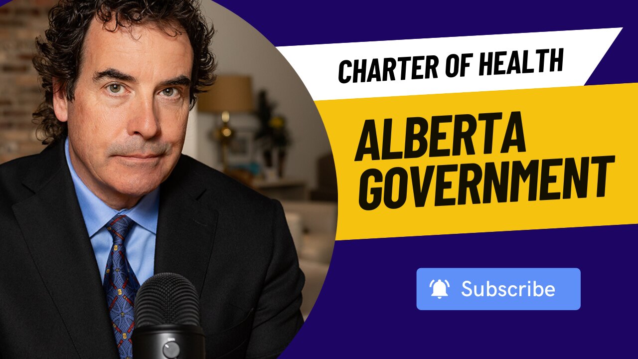 Charter of Health Freedom - The Alberta Government Changed The Law