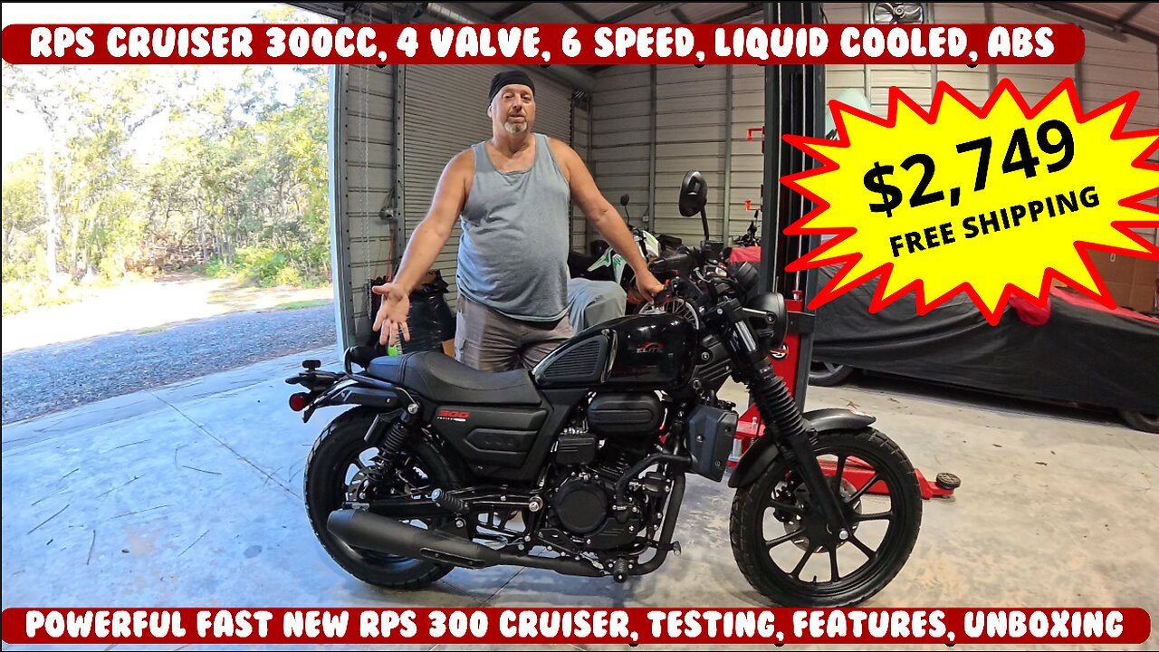 RPS CRUISER 300 EFI top speed run, time to gear it up! best budget starter bike