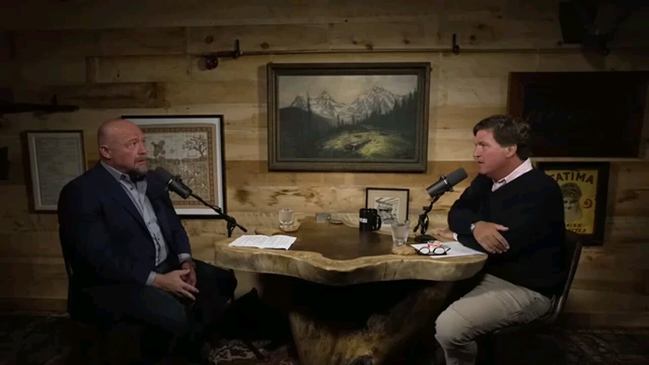 Tucker Carlson - Alex Jones Interview
