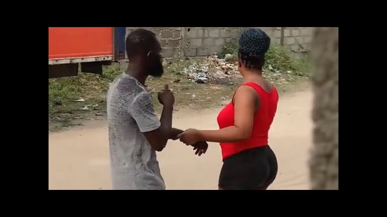 CUCUMBER PRANK - SHE WAS DRAGGING ME