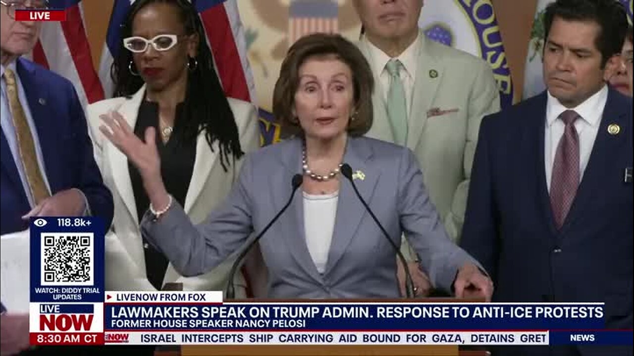 Pelosi: When You See a Riot ‘It May Be the Exuberance of the Moment’ or the ‘Anarchist Setting In’