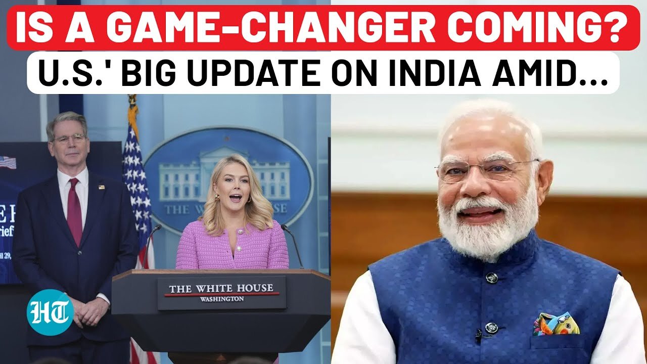 Speech: US Hints at Imminent Deal With India Amid Trump's Tariff Trade War