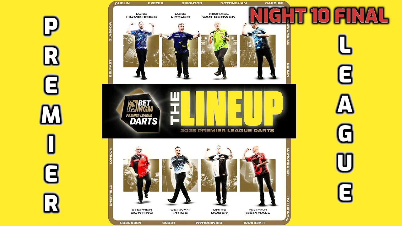 2025 Premier League Night 10 Humphries v Aspinall