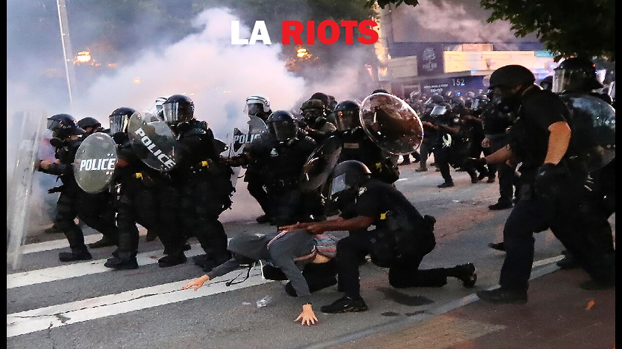 LA ERUPTS into RIOTS