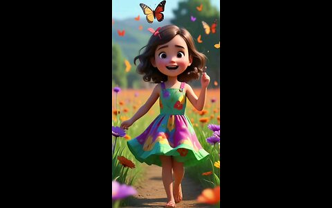 Butterfly girl