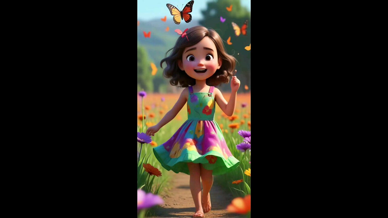Butterfly girl