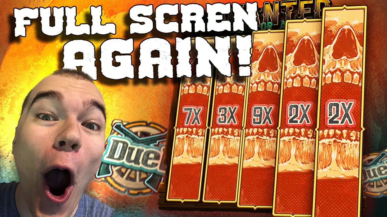 HITTING ANOTHER FULL SCREEN ON WANTED DEAD OR A WILD!