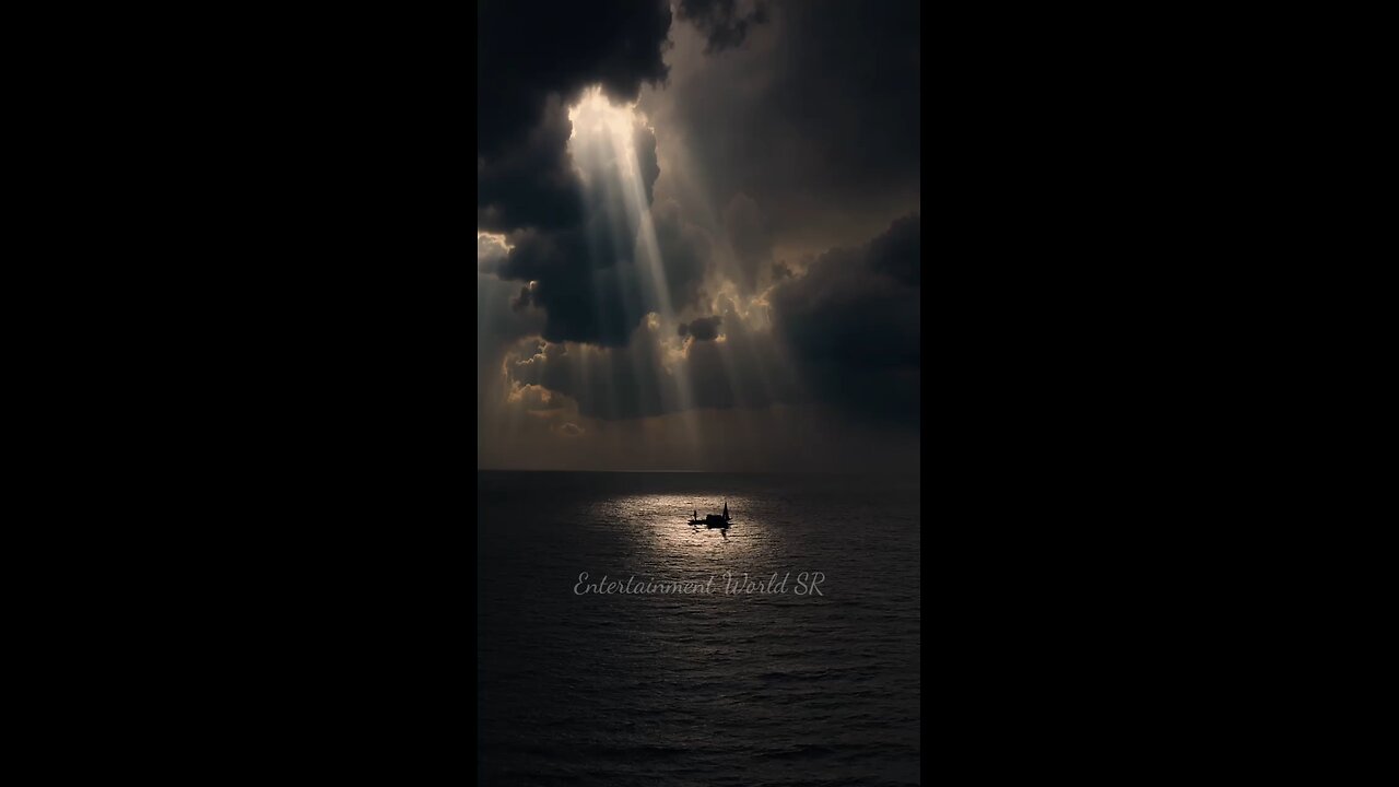 Even in the darkest of storms, a single ray of light can show the way