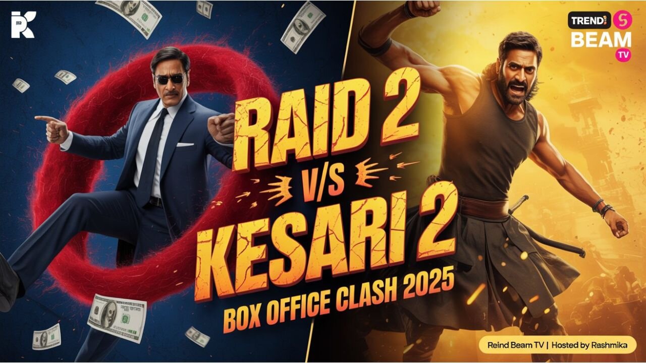 Ajay Devgn’s Raid 2 vs Akshay Kumar’s Kesari 2: Box Office Clash 2025.