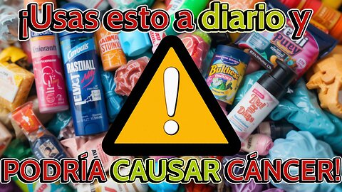 ¡Alerta! 5 productos que usas todos los días y podrían causar cáncer