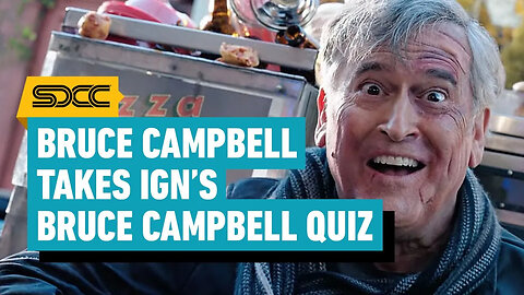 Bruce Campbell Takes IGN’s Bruce Campbell Quiz _ Comic Con 2024