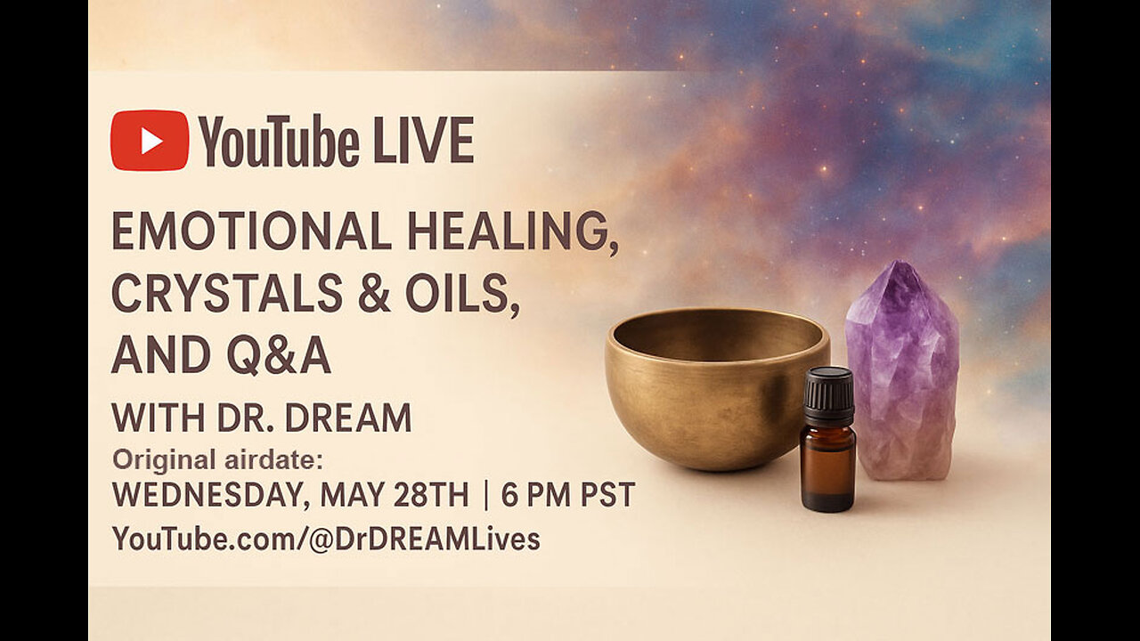 Transform Your Energy LIVE: Emotional Healing, Crystals & Essential Oils Q&A