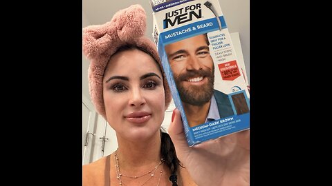 Thicker Fuller Eye Brow Hair with Just For Men Medium Brown Dye 🙌5 minutes Amazon Find 🥰