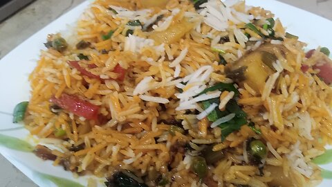 Delicious Vegetables Biryani ki Recipe